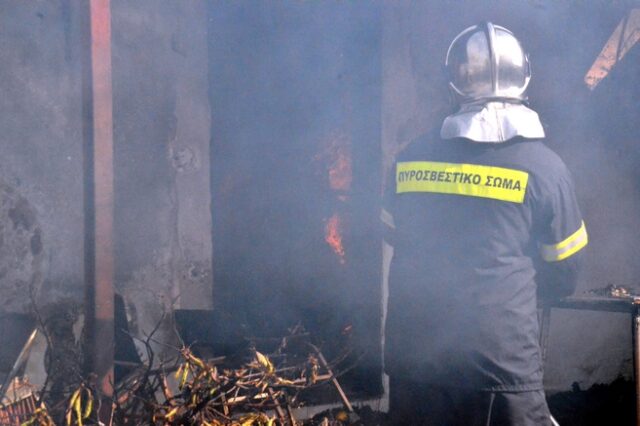 Τραγωδία στην Εύβοια: Νεκρή μετανάστρια μετά από φωτιά σε παράπηγμα που έμενε