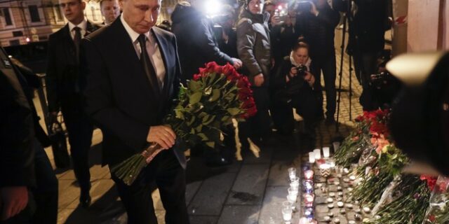 Συνομιλία Τραμπ – Πούτιν για την επίθεση στην Αγία Πετρούπολη