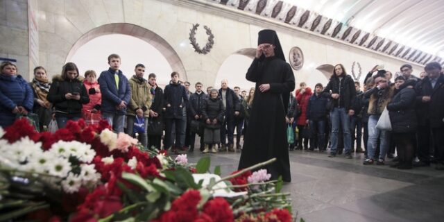 Ρωσία: Ταυτοποιήθηκε ο ‘εγκέφαλος’ της επίθεσης στο μετρό της Αγίας Πετρούπολης