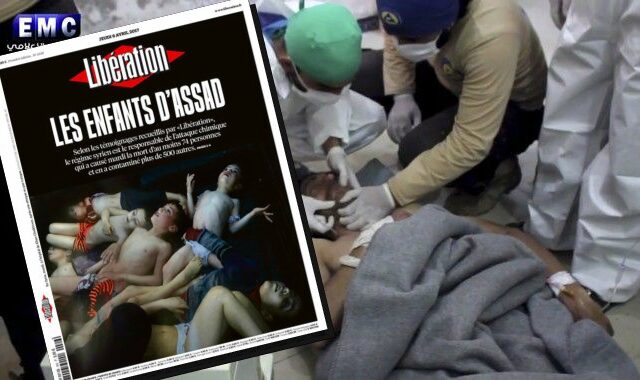 Το πρωτοσέλιδο – γροθιά της Liberation για τα ‘παιδιά του Άσαντ’