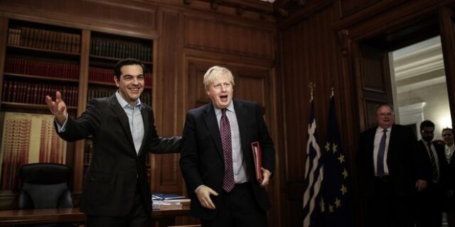 Κυπριακό και Brexit στη συνάντηση Τσίπρα – Τζόνσον