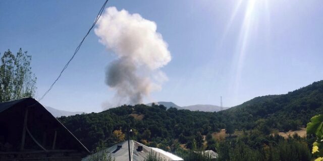 Ιράκ: Πέντε Κούρδοι μαχητές νεκροί σε βομβαρδισμό