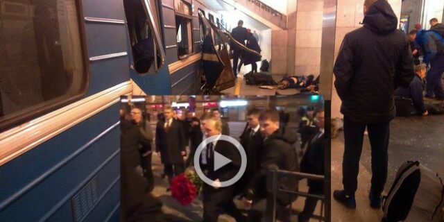 Αγία Πετρούπολη: Ο Πούτιν αφήνει λουλούδια στο σημείο της τραγωδίας