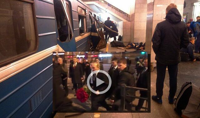 Αγία Πετρούπολη: Ο Πούτιν αφήνει λουλούδια στο σημείο της τραγωδίας