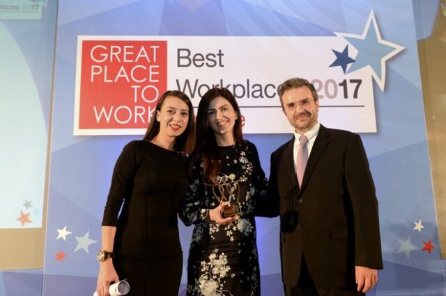 Την δεύτερη υψηλότερη θέση της λίστας Best Workplaces 2017 κατέκτησε η Beiersdorf Hellas