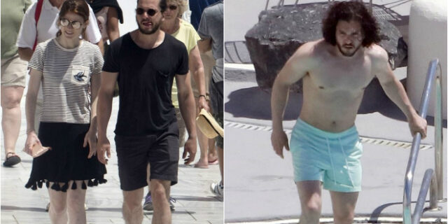 Κανένας Χειμώνας: Ο Jon Snow κάνει βουτιές στη Σαντορίνη