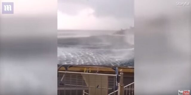 Κι όμως αυτό το βίντεο με την τεράστια ρουφήχτρα είναι από την Κέρκυρα