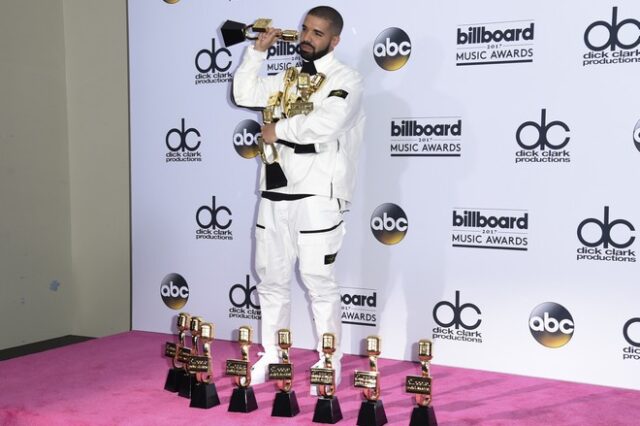 Billboard Music Awards: Μέγας νικητής της βραδιάς ο Drake