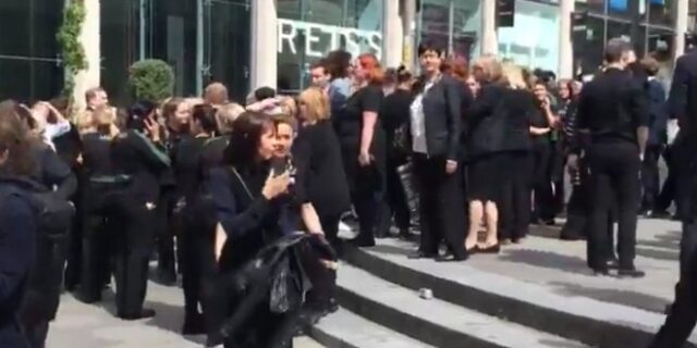 Σύλληψη υπόπτου σε εμπορικό κέντρο του Μάντσεστερ