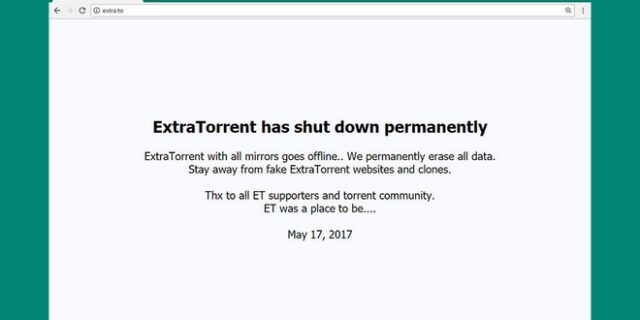 Έκλεισε το ExtraTorrent