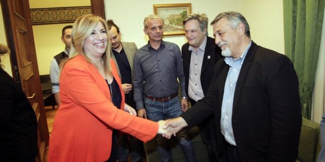 ‘Όχι’ στις διατάξεις για τα ειδικά μισθολόγια από τη Φώφη Γεννηματά