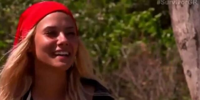 Survivor: Η στιγμή της αποχώρησης της Λάουρα Νάργες