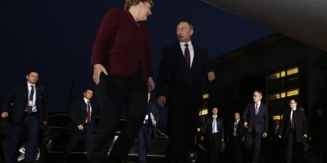 Πρώτη συνάντηση Μέρκελ – Πούτιν στην εποχή Τραμπ