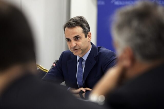 Συνάντηση Μητσοτάκη με τον αναπληρωτή βοηθό υπουργό Εξωτερικών των ΗΠΑ