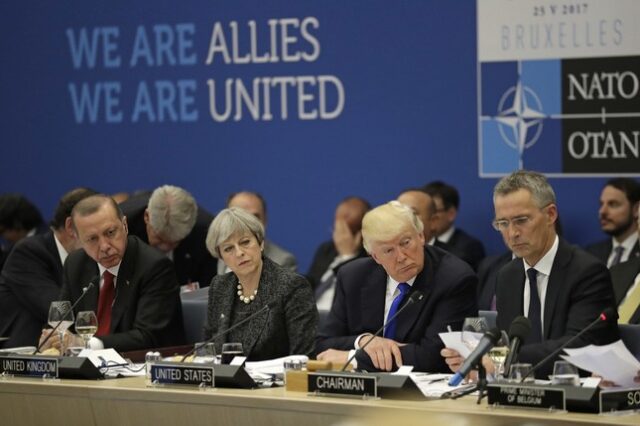 Τραμπ: Το ΝΑΤΟ πρέπει να αντιμετωπίσει μετανάστευση, τρομοκρατία και τη ρωσική απειλή