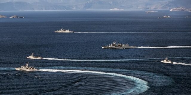 Καταιγίδα 2017: Όλος ο ελληνικός στόλος στο Αιγαίο