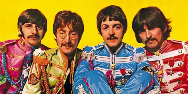 Beatles in the sky with Pepper