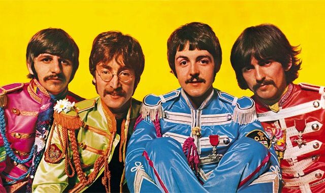 Beatles in the sky with Pepper