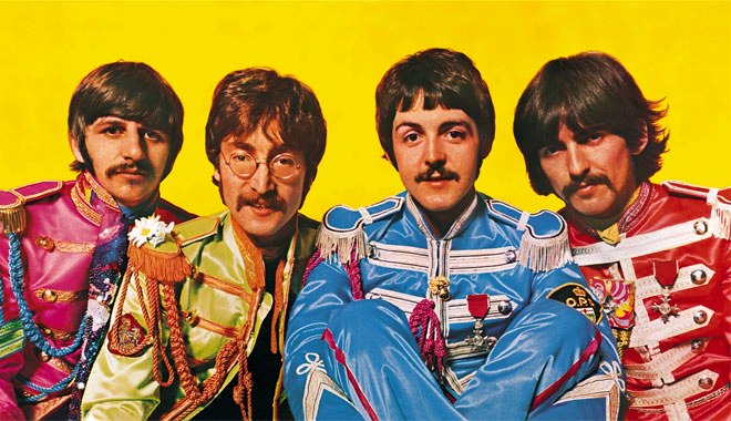 Beatles in the sky with Pepper