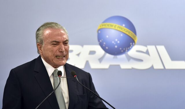 Ο πρόεδρος της Βραζιλίας κατηγορείται για παρακώλυση της δικαιοσύνης