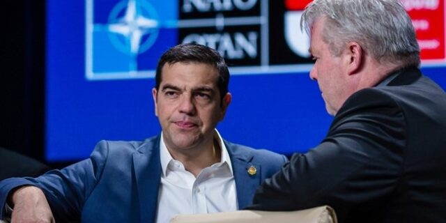 Οι επαφές του πρωθυπουργού στο ΝΑΤΟ