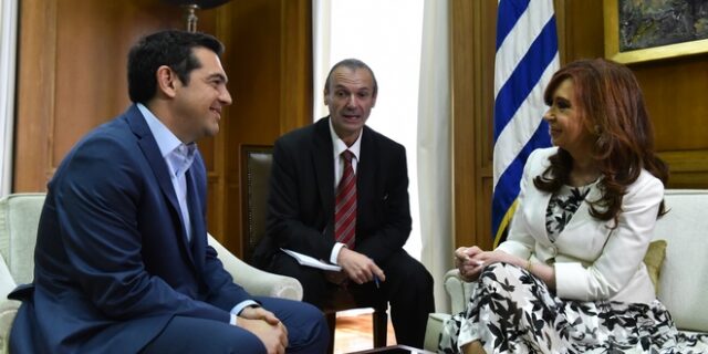 Με Τσίπρα και Ακρόπολη ολοκληρώνεται η επίσκεψη Κίρχνερ στην Ελλάδα