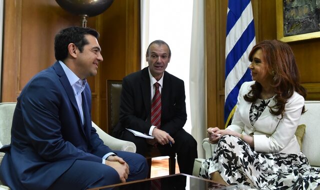 Με Τσίπρα και Ακρόπολη ολοκληρώνεται η επίσκεψη Κίρχνερ στην Ελλάδα