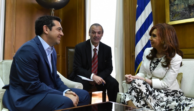 Με Τσίπρα και Ακρόπολη ολοκληρώνεται η επίσκεψη Κίρχνερ στην Ελλάδα