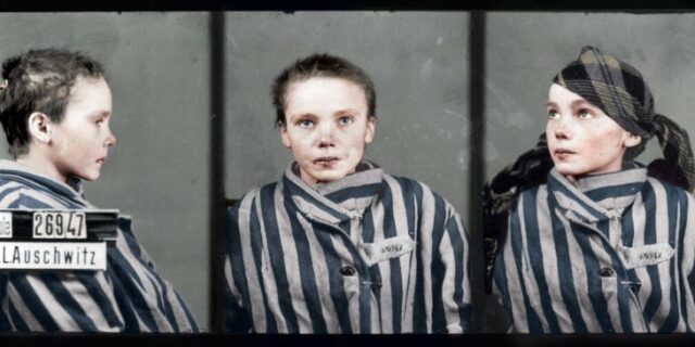 Μηχανή του Χρόνου: Το κορίτσι του Άουσβιτς κοιτά τον φακό για τελευταία φορά