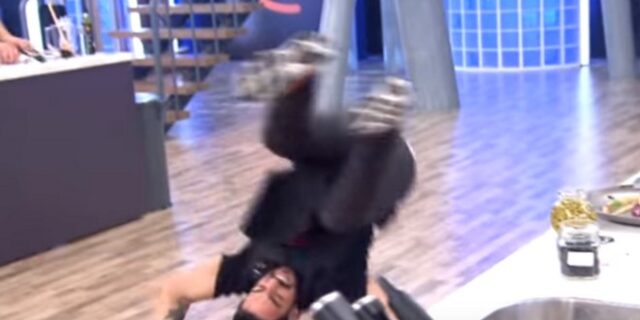 Master Chef: Πανηγύρισε έξαλλα την επίδοσή του και τελικά αποχώρησε