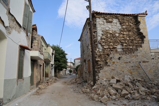 Λέσβος: Ξεκίνησε ο δευτεροβάθμιος έλεγχος σε πληγείσες από τον σεισμό περιοχές