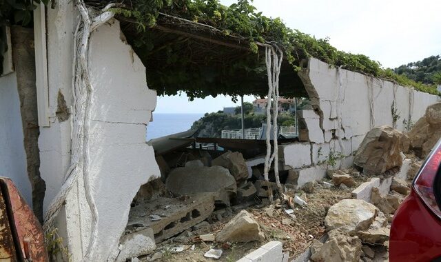Λέσβος: 482 κτίσματα μη κατοικήσιμα στη Λέσβο