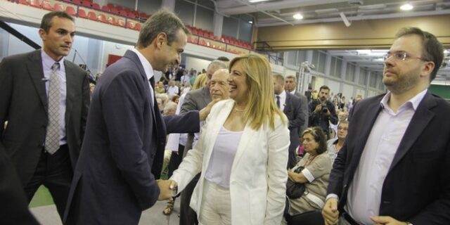 Μητσοτάκης στο συνέδριο της ΔΗΣΥ: Η χώρα χρειάζεται ισχυρή κεντροαριστερά