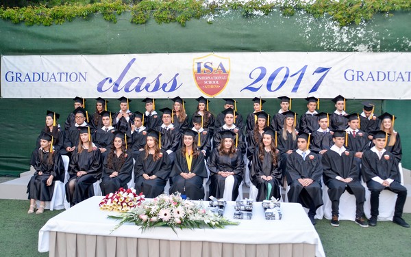 Αποφοίτηση μαθητών του International School of Athens (ISA)