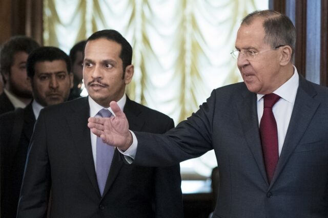 Λαβρόφ: Θα συνεχίσουμε τον διάλογο με το Κατάρ