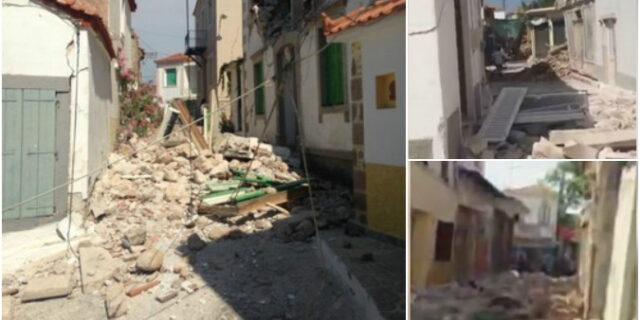 Βίντεο: Η στιγμή του σεισμού στη Λέσβο