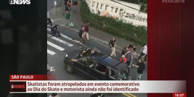 Τρόμος στο Σάο Πάολο: Οδηγός παρέσυρε skaters