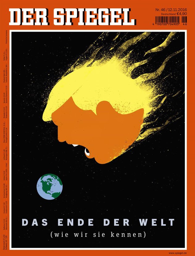 Spiegel για Τραμπ: Πρώτα η Αμερική, τελευταία η Γη