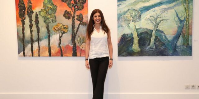 Συνεχίζεται η έκθεση ζωγραφικής της Ντένης Θεοχαράκη