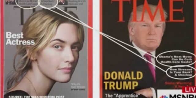 Εξώφυλλο ‘μαϊμού’ του TIME σε γκολφ – κλαμπ του Τραμπ