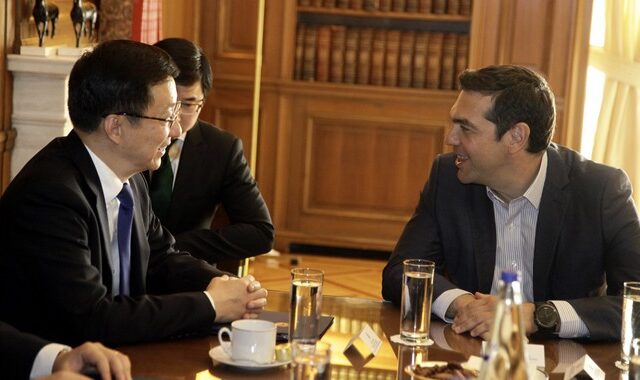 Συνάντηση Τσίπρα – Χαν Ζιανγκ