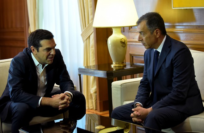 Τσίπρας – Θεοδωράκης συμφώνησαν ότι διαφωνούν για Συμφωνία και Eurogroup