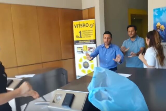 Εισβολή αντιεξουσιαστών στη Newsphone
