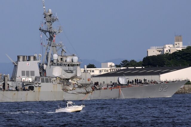 Νεκροί οι επτά αγνοούμενοι ναύτες του USS Fitzgerald