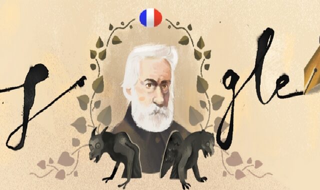 Βίκτωρ Ουγκώ: To Google Doodle τιμά τον σπουδαίο Γάλλο συγγραφέα και φιλέλληνα