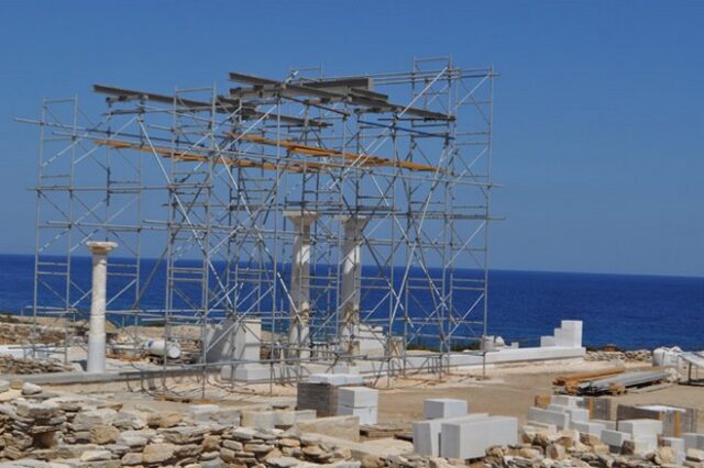 Ανακαλύφθηκε συγκρότημα κτηρίων δίπλα σε ναό του Απόλλωνα, στο Δεσποτικό