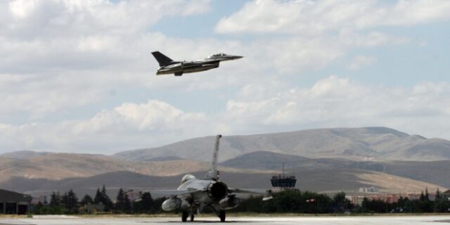 Υπέρπτηση τουρκικών F-16 ανατολικά της Αμοργού