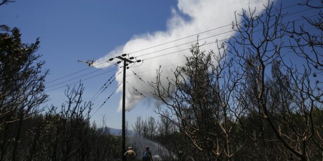 Φωτιά στον Έβρο κατά τη μεταφορά δεμάτων με άχυρο