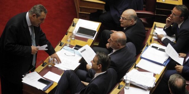 H ΝΔ κατέθεσε την πρόταση συγκρότησης Εξεταστικής για τον Π. Καμμένο