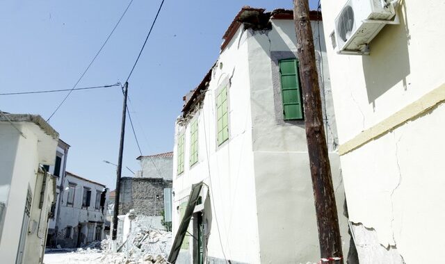 Λέσβος: Με αμείωτους ρυθμούς συνεχίζονται οι έλεγχοι των κτιρίων